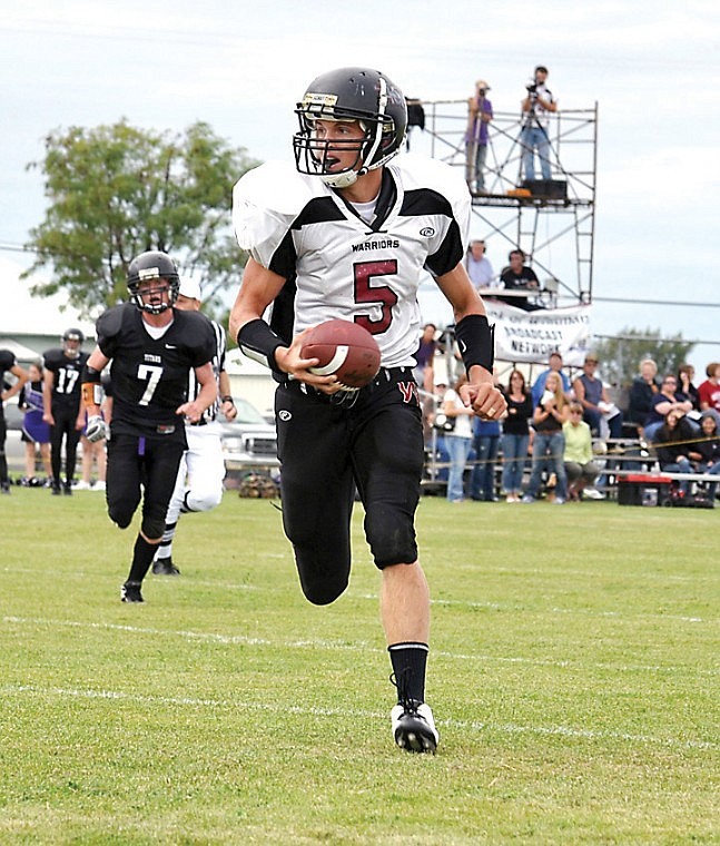 Almira/Coulee-Hartline quarterback Derek Isaak was once again a key component in a Warriors playoff win this weekend.