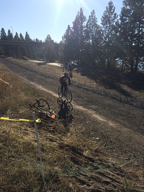 &lt;p&gt;Courtesy photo Jerry Hitchcock pedals toward the start/finish line to complete lap 1, during the recent Inland Northwest Cyclocross Series event at the Coeur d&#146;Alene cyclocross course.&lt;/p&gt;