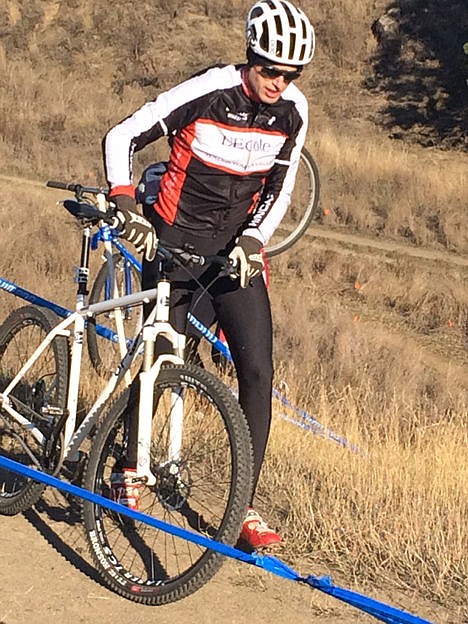 &lt;p&gt;Left: Hitchcock negotiates a switchback which leads into a sidehill, downhill descent during the recent Inland Northwest Cylcocross Series event at the Coeur d&#146;Alene cyclocr&lt;/p&gt;