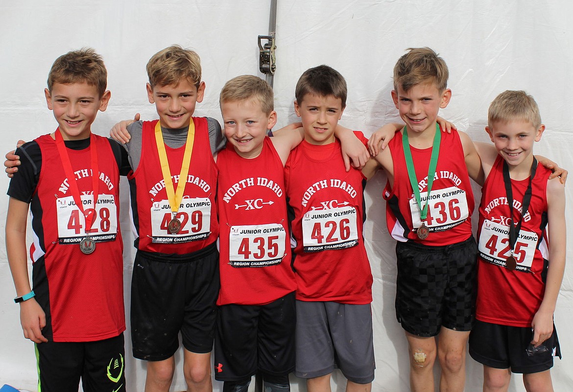 &lt;p&gt;Courtesy photo&lt;/p&gt;&lt;p&gt;The North Idaho Cross Country 9-10 year-old boys' team took 1st place in the 3,000-meter race at the USATF Region 13 qualifying race Nov. 19 in West Linn, Ore. They outraced 8 other teams &#151; 87 boys total in this age group, including top-ranked Bowerman Track Club from Portland. North Idaho's team time was 1:00:44.63. From left is Max Cervi-Skinner (2nd place, 11:24.83), Zack Cervi-Skinner (4th place, 11:49.86), Alex Jones (37th place, 12:58.39), Lars Bazler (39th place, 13:06.29), Lachlan May (5th place, 11:51.04) and Zachary Anderson (25th place, 12:40.51).&lt;/p&gt;