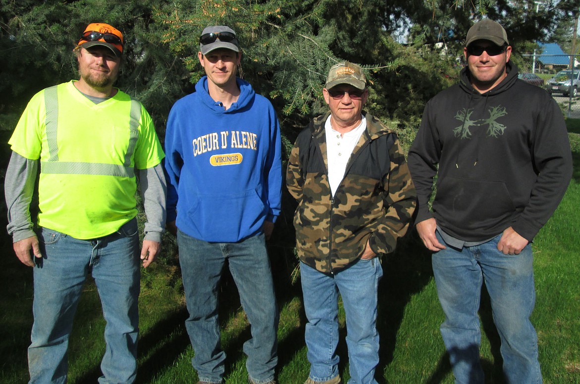 &lt;p&gt;Idaho Transportation Department's District 1 bridge and building crew recognized for its work on the Interstate 90 bridge at Pennsylvania Avenue in Coeur d'Alene include, from left, T.J. Gibson, George Lukes, Gene Anderson and Nick Primmer.&lt;/p&gt;