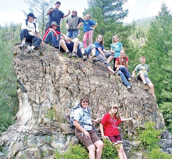 Courtesy A grant designed to help children connect to the land has been awarded to Libby Public Schools and Kootenai National Forest. The money will be used to expand the school district’s Outdoor Education Program.