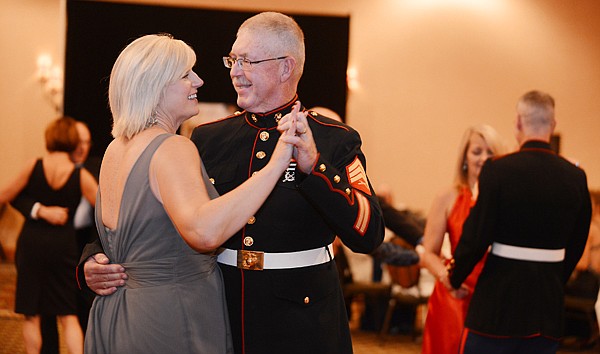 &lt;p&gt;Chuck Lewis dances with his wife Linda Sappington at the 237th United States Marine Corps Birthday Ball on Saturday, November 17, in Kalispell.&lt;/p&gt;