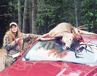 &lt;p&gt;Allie Brown with a 4x4 whitetail taken Sunday, Nov. 15 with a 7mm-08 at 50 yards.&lt;/p&gt;