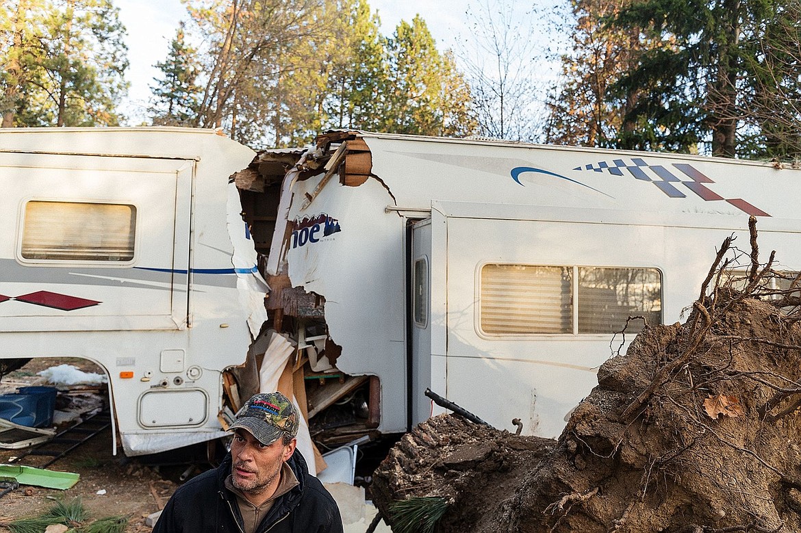 &lt;p&gt;Maintenance worker Ron Inaugn describes the amount of that has been done since the storm blew through the park Nov. 17.&lt;/p&gt;