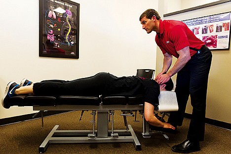 &lt;p&gt;Dr. Ryan Sousley treats Megan Johnson of Coeur d'Alene at Summit Family Chiropractic.&lt;/p&gt;