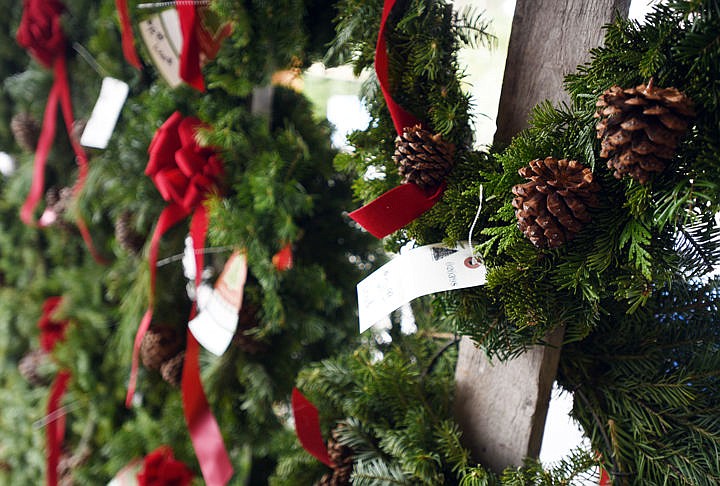 &lt;p&gt;A collection of wreaths on display at the Wild Rose. (Brenda Ahearn/Daily Inter Lake)&lt;/p&gt;