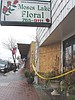 Floral shop in flames Wednesday night