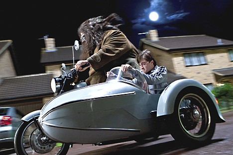 &lt;p&gt;In this publicity image released by Warner Bros. Pictures, Robbie Coltrane, left, and Daniel Radcliffe are shown in a scene from &quot;Harry Potter and the Deathly Hallows: Part 1.&quot;&lt;/p&gt;