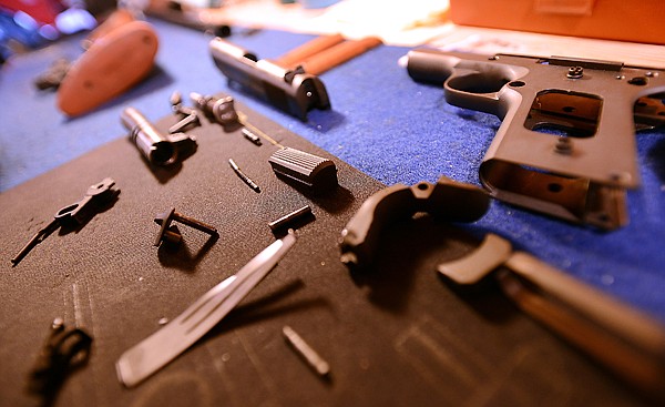 &lt;p&gt;Detail of Randy Franklin work space at Franklin Precision Gunsmithing on Friday, November 2, at his shop in Kila.&lt;/p&gt;