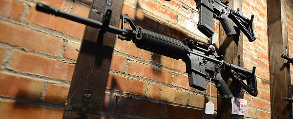 &lt;p&gt;Firearms on display in the back room of Big Bear Fire Power on Thursday, November 1, in downtown Kalispell.&lt;/p&gt;