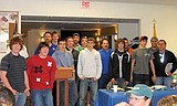 Football players honored at annual team banquet