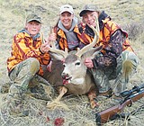 First-time buck still in velvet