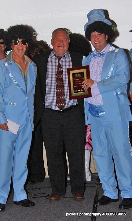 &lt;p&gt;Left to right: Rich Forbis &amp; Louis Cross present the Polson Leadership Award to Judge James Manley.&lt;/p&gt;