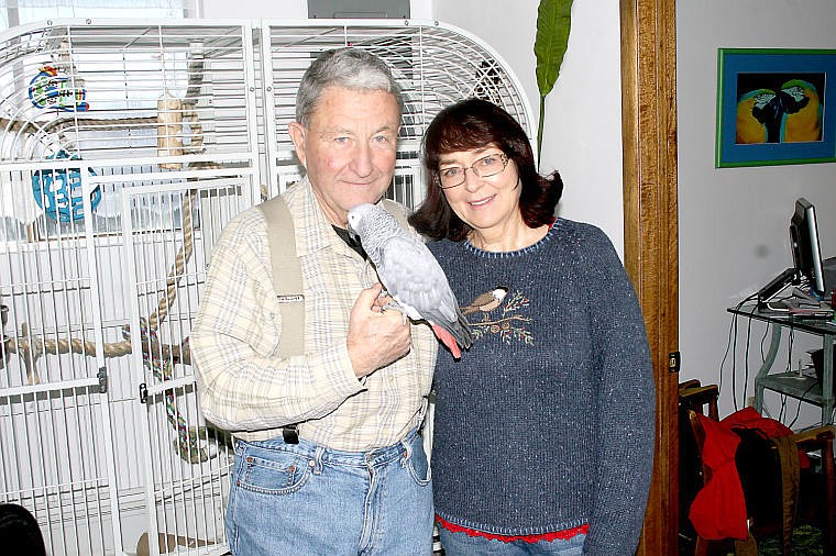 &lt;p&gt;Jim and Alice Straight, with parrot Alphie, recently opened Alphie's - a combination used car dealership and second-hand store. The Straights came to Superior to retire but decided to run a business again after a year.&#160;&lt;/p&gt;