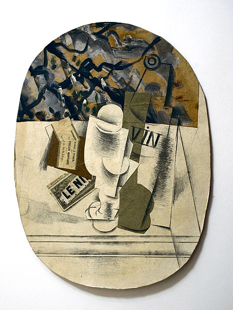 <p>This photo provided Monday by the Succession Picasso shows a drawing "Nature Morte Verre" (Still Life Glass) by Picasso.</p>