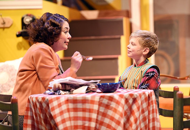 &lt;p&gt;&lt;strong&gt;SCARLETT SCHINDLER&lt;/strong&gt; as Mother and Badge Busse as Randy rehearse a scene from &#147;A Christmas Story&#148; on Tuesday, Nov. 29, at the O'Shaughnessy Center. (Brenda Ahearn/This Week in the Flathead)&lt;/p&gt;