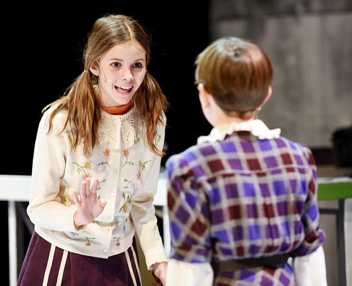 &lt;p&gt;&lt;strong&gt;ESTHER JANE,&lt;/strong&gt; played by Taylor Gray rehearses a scene from &#147;A Christmas Story&#148; on Tuesday, Nov. 29, at the O'Shaughnessy Center. (Brenda Ahearn/This Week in the Flathead)&lt;/p&gt;