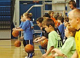 Little Hoopsters pack Bigfork gym