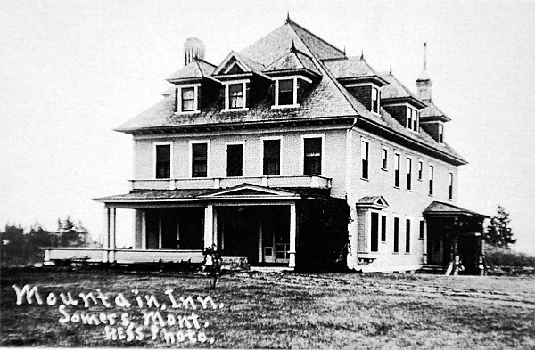 <p>Historic photo of the John O'Brien Mansion in Somers provided by Brad Nelson.</p>