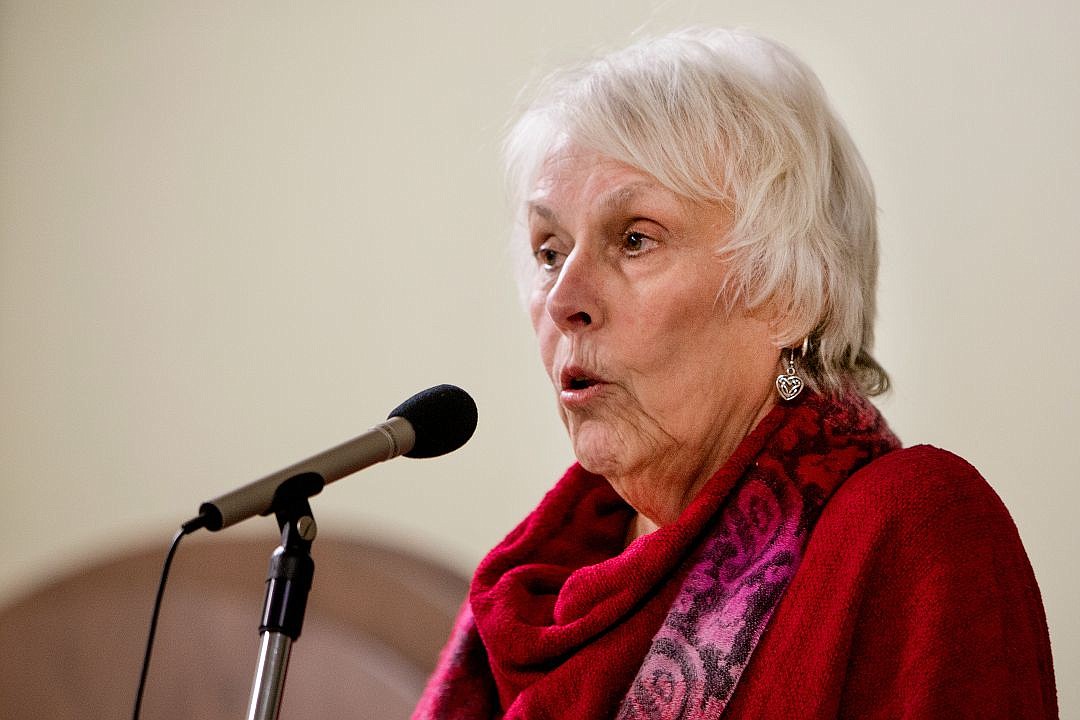 &lt;p&gt;JAKE PARRISH/Press Linda Michal, a recently retired nurse practitioner, speaks on the history of AIDS and HIV from the persepctive of a medical worker during a World AIDS Day ceremony on Tuesday at St. Luke's Episcopal Church in Coeur d'Alene.&lt;/p&gt;