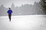 Snowy pavement, cold temps don't deter these runners