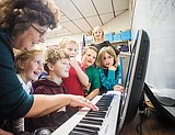 Piano raffle will fund keyboarding software