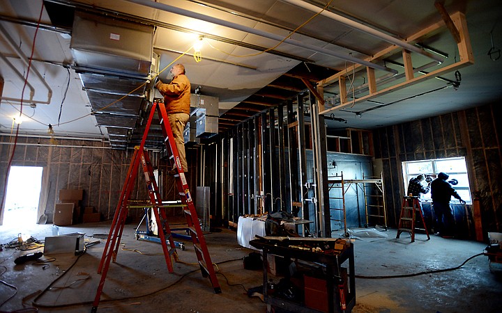 &lt;p&gt;Work is about two-thirds completed on the Kalispell Public Schools central kitchen.&lt;/p&gt;