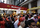 Fast-food strikes aim at 100 U.S. cities