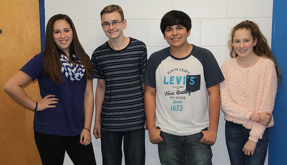 &lt;p&gt;&lt;strong&gt;Four students in the Boundary County Middle School Leadership Class have taken it on themselves to reduce tobacco and nicotine use at the Fairgrounds and surrounding playground. From left to right: Kelsey English, Ben Tompkins, Michael Younwirth, and Abigail Gorton. The students hope to have the signs up around April, if they receive approval from the Commissioners and Boards.&lt;/strong&gt;&lt;/p&gt;&lt;p&gt;&lt;strong&gt;&#160;&lt;/strong&gt;&lt;/p&gt;