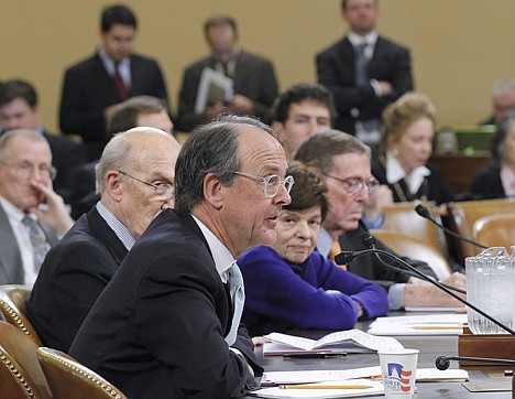 &lt;p&gt;Erskine Bowles, co-chair of President Obama's Commission on Fiscal Responsibility, foreground, testifies on Capitol Hill in Washington before the Joint Select Committee on Deficit Reduction (Supercommittee) on Nov. 1.&lt;/p&gt;