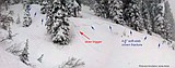 New snow creating avalanche hazards