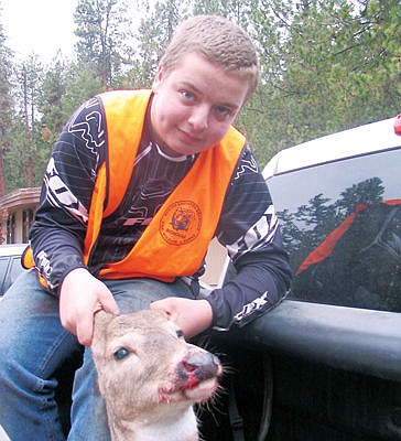 &lt;p&gt;Devin Smook (ALS 5/23/01-7) shot his first deer, a nice whitetail doe, southeast of Libby. He shot it on 11/8.&lt;/p&gt;