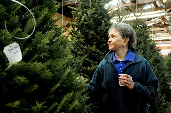 &lt;p&gt;Shopping for Trees Jane Matthies of Kalipsell stops by Snow Line
Tree Company on Monday morning as she shops for a tree.&lt;/p&gt;