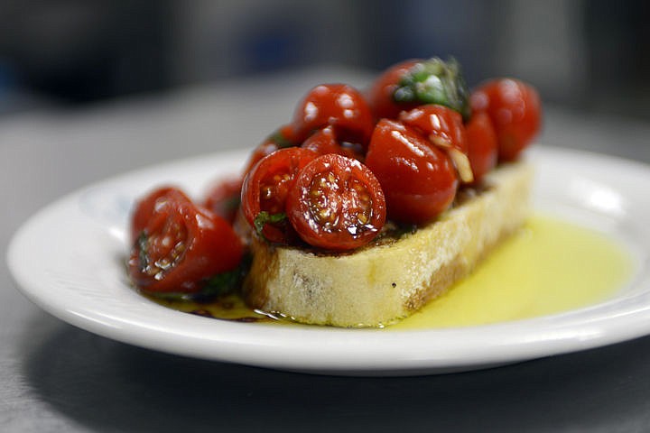 &lt;p&gt;Detail of Bruchetta on tuscan bread with fresh tomatoes, garlic, basil, olive oil and balsamic vinegar from Italy. (Brenda Ahearn/Daily Inter Lake)&lt;/p&gt;