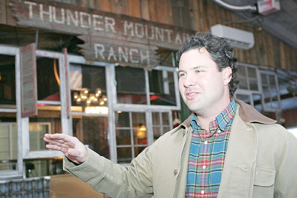 &lt;p&gt;The man behind Mike and Gabe's, Matt Hollingsworth, standing in the Smoke House Room.&lt;/p&gt;