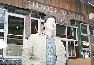 &lt;p&gt;The man behind Mike and Gabe's, Matt Hollingsworth, standing in the Smoke House Room.&lt;/p&gt;