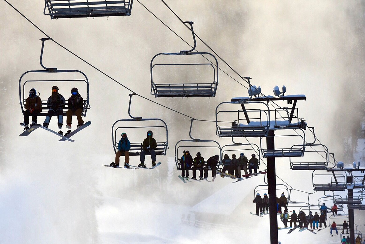&lt;p&gt;Chair 6 shuttles skiers from the Base Lodge on Wednesday, Dec. 7 at Whitefish Mountain Resort. (Matt Baldwin / Daily Inter Lake)&lt;/p&gt;