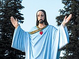 Thousands comment on mountain Jesus statue