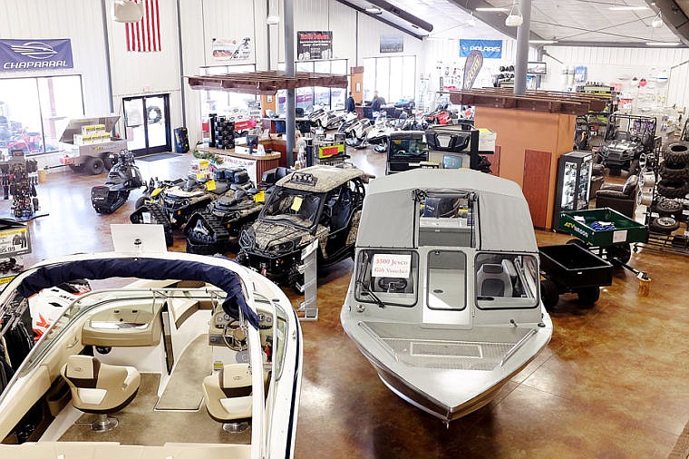 &lt;p&gt;Jesco Marine and Power Sports has a large selection of boats, snowmobiles and ATVs. (Patrick Cote/Daily Inter Lake)&lt;/p&gt;