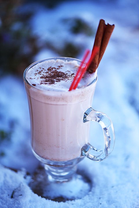 <p><strong>ALL THINGS CHAI</strong> at Whistling Andys in Bigfork is made with their Hibiscus Coconut Rum, hot milk, Sparrows Nest chai and garnished with a cinnamon stick. (Brenda Ahearn/Daily Inter Lake)</p>