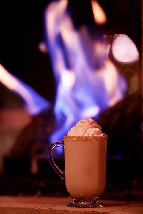 <p>A Hot Pumpkin Martini at the 406 Bar and Grill, made with pumpkin vodka, fresh pumpkin pie puree, cream, nutmeg and served with bits of graham cracker crust. (Brenda Ahearn/This Week in the Flathead)</p>