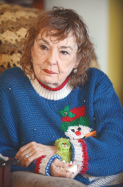 <p>Coleen Carter in her home in Whitefish on Thursday morning, December 5. (Brenda Ahearn/Daily Inter Lake)</p>