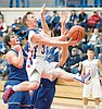 Stenger's block, Morgan's shooting key to first win