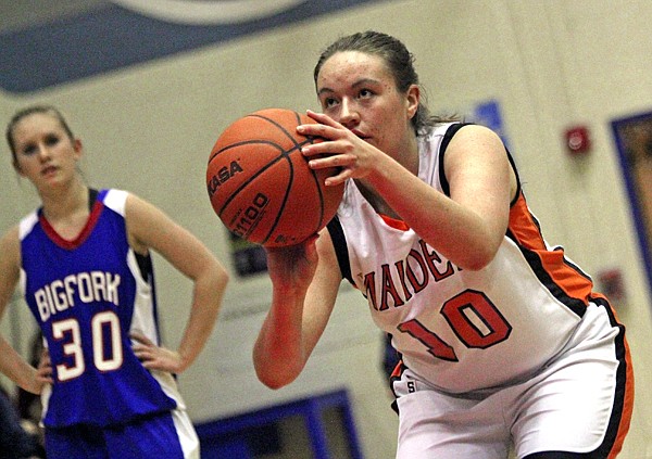 At the foul line