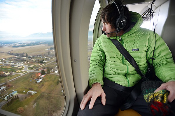 &lt;p&gt;A member of the Flathead Nordic Ski Patrol looks out the window of the Bell 407 helicopter on Saturday, November 17. First responders from Flathead Nordic Ski Patrol and Flathead County Search and Rescue went on short flights on Saturday as part of training for the upcoming avalanche season.&lt;/p&gt;