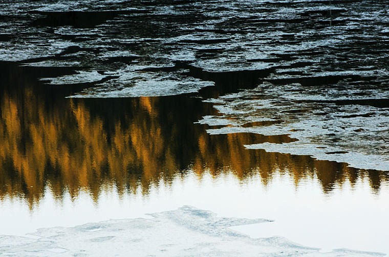 &lt;p&gt;Trees are reflected in the icy waters of the Swan River Wednesday afternoon near Bigfork. Dec. 4, 2013 in Bigfork, Montana. (Patrick Cote/Daily Inter Lake)&lt;/p&gt;