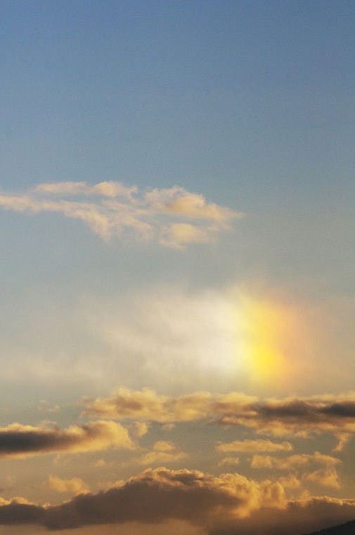 &lt;p&gt;A rainbow forms in the clouds Wednesday afternoon near Creston. Dec. 4, 2013 in Bigfork, Montana. (Patrick Cote/Daily Inter Lake)&lt;/p&gt;