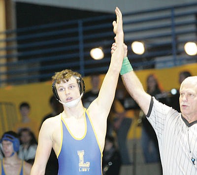 &lt;p&gt;Junior Dylan Parrish vs. Brady Staves of Whitefish at 160.&lt;/p&gt;