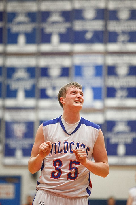 &lt;p&gt;Patrick Cote/Daily Inter Lake Wildcats junior Jared Trinastich reacts after missing a free throw late in the game Friday night during Columbia Falls' home loss to Flathead. Friday, Dec. 14, 2012 in Columbia Falls, Montana.&lt;/p&gt;